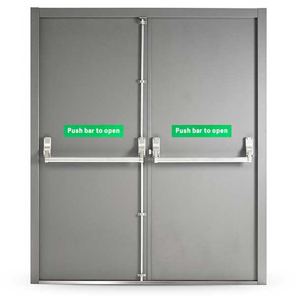 Dormakaba PHCR 1000,  1 & 2 Point Locking, Double door Panic Bar